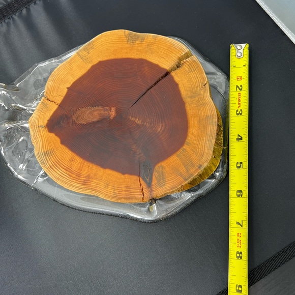 Vintage Trivets For Hot Pots‎ And Pans glass and wood - Picture 7 of 7